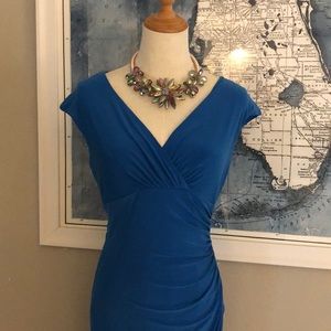 Ralph Lauren blue stretch dress
